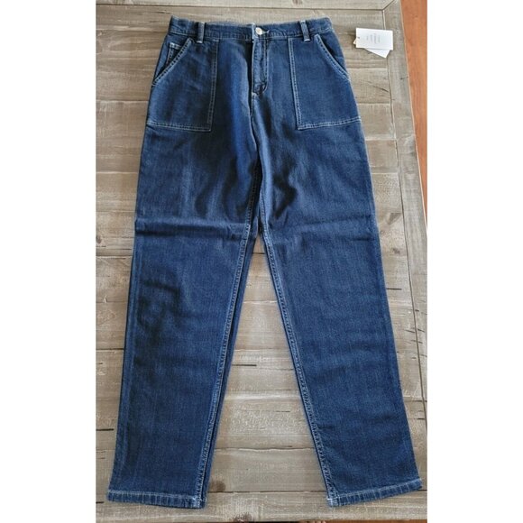 Free Assembly Wide Leg Carpenter Jeans Girls Size 16 New With Tag - Picture 1 of 9